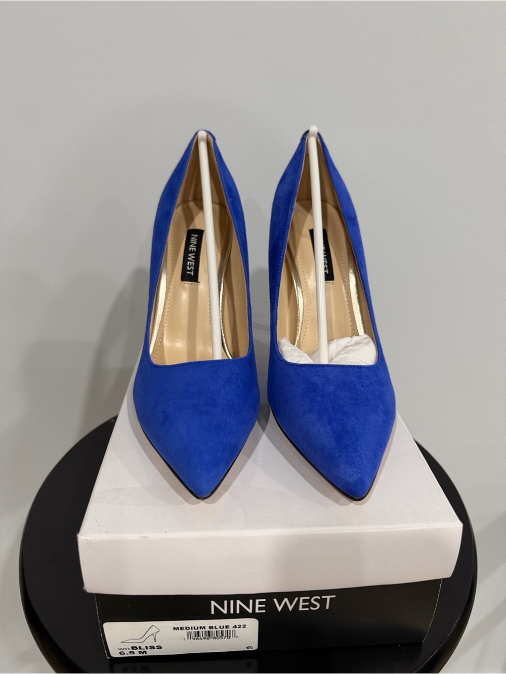 Nine West Blue Heels NIB